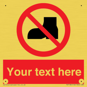 Custom No outdoor footwear